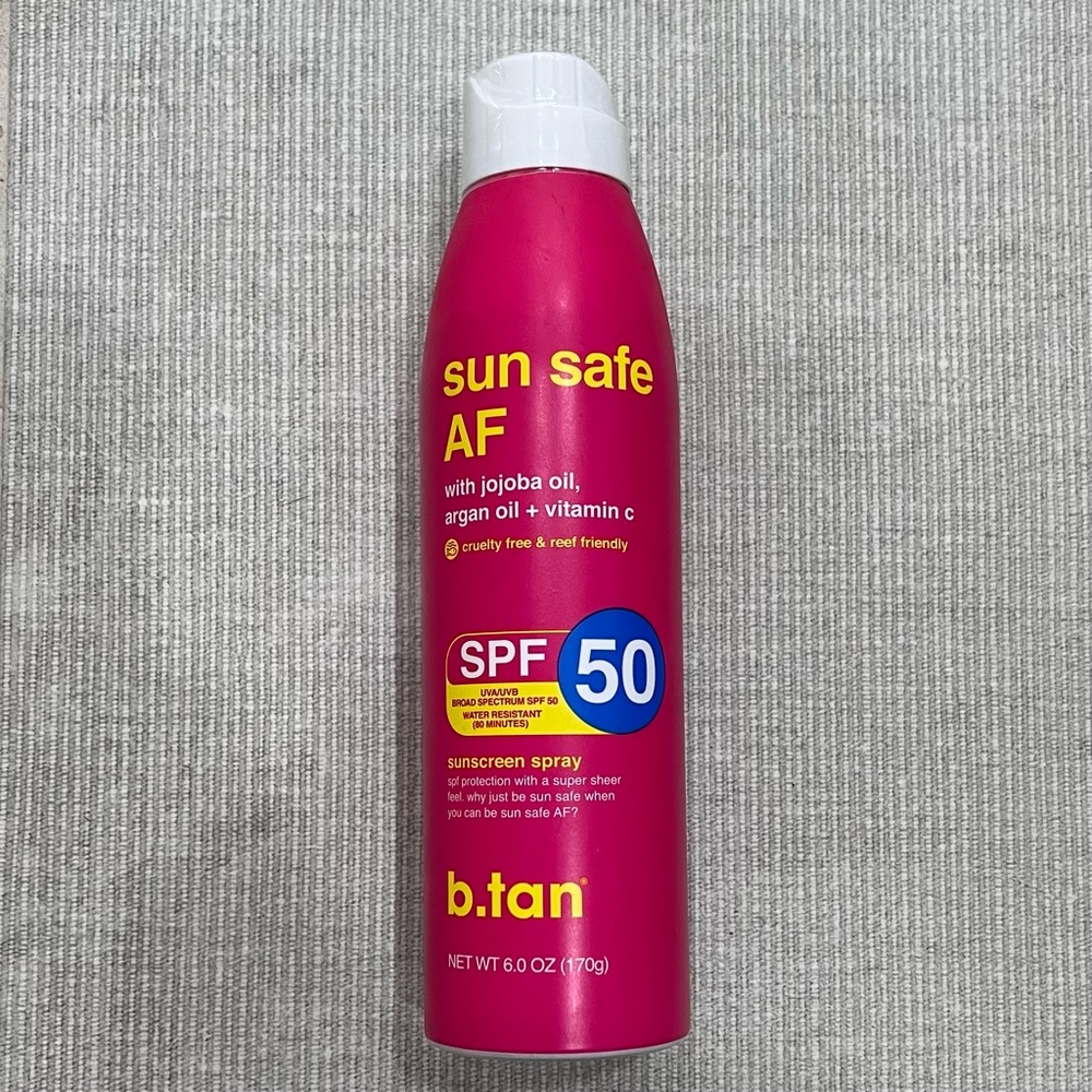 B.tan Sun Safe AF SPF 50 Spray Sunscreen